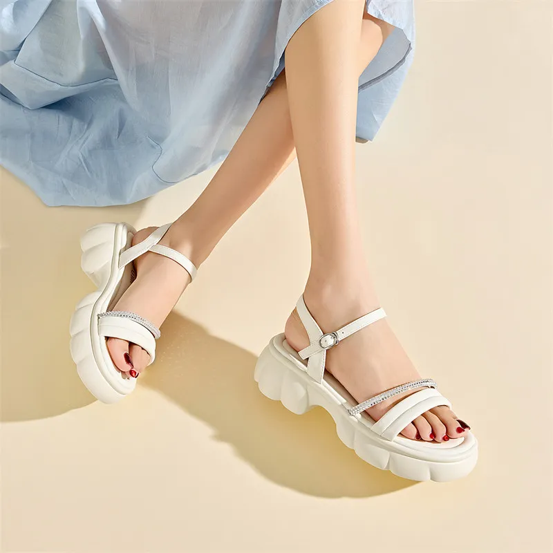 KEKAFU One Strap Sandals Women's-7
