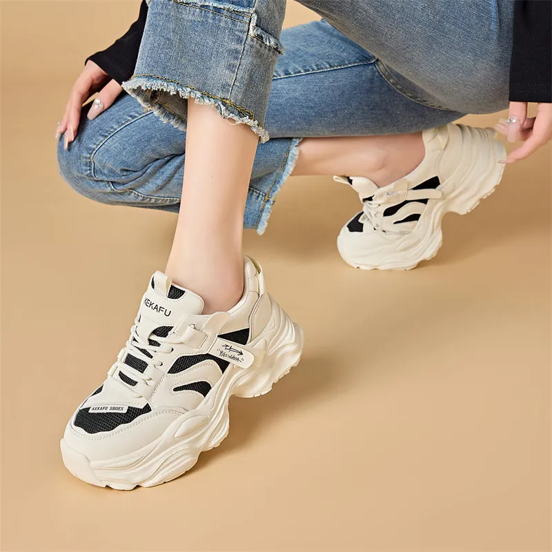 KEKAFU Low Top Chunky Sneakers Women's-14