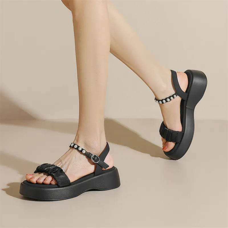 KEKAFU One Strap Sandals 4.5cm Women's-5