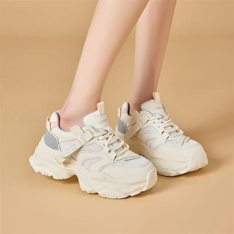 KEKAFU Low Top Chunky Sneakers Women's-20