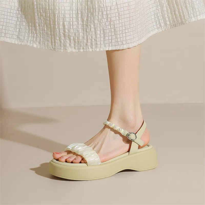 KEKAFU One Strap Sandals 4.5cm Women's-21