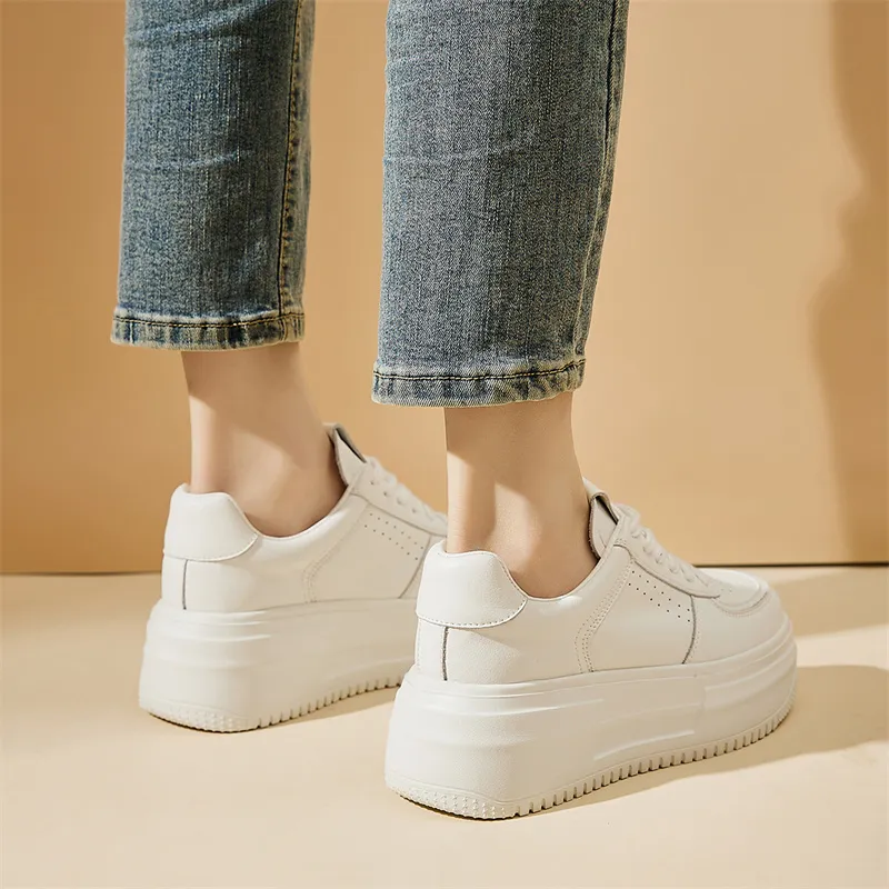 KEKAFU Wear resistant And Lightweight Low Top Skateboard Shoes Women's-6