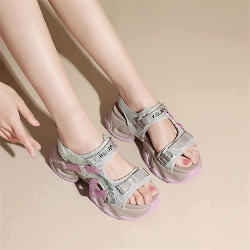 KEKAFU One Strap Sandals Women's-13