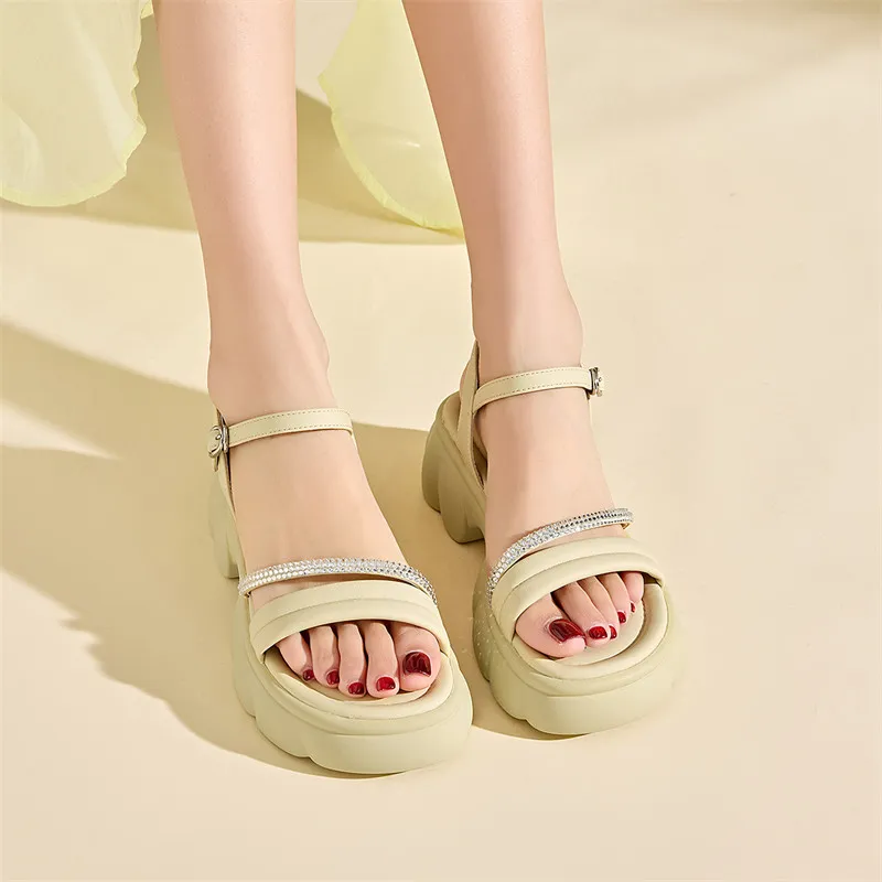 KEKAFU One Strap Sandals Women's-15