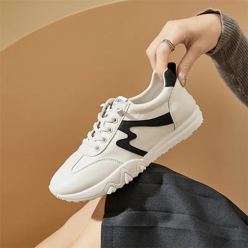 KEKAFU Lightweight Height Increasing Low Top Casual Shoes Women's-7