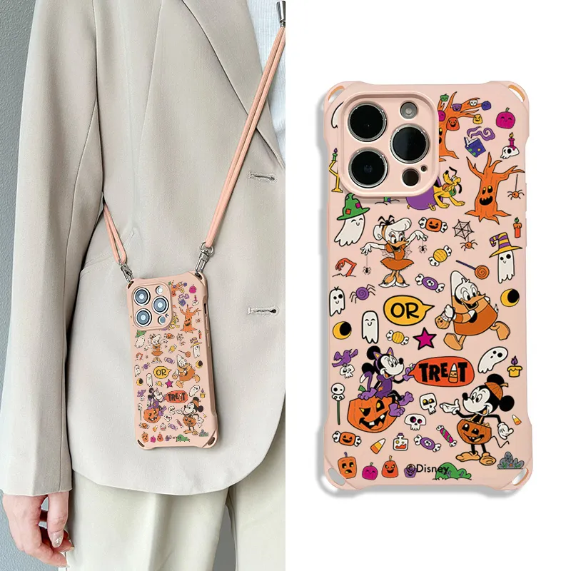 Disney Silicone Material Cute High-End Winnie Creative Phone Cases Compatible With Apple 16 Pro Max/Pro/Plus/15/14/13-15