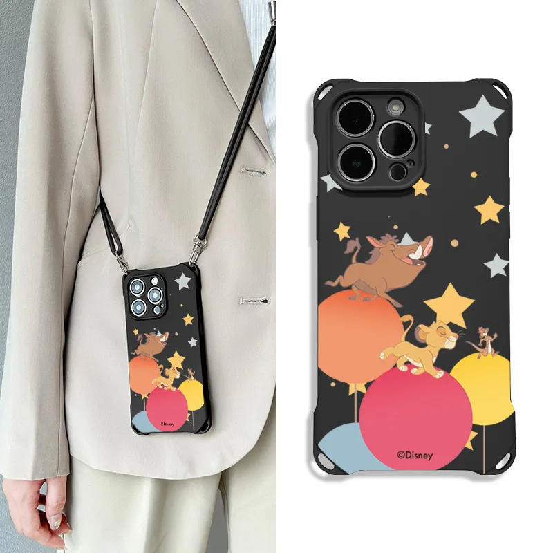 Disney Silicone Material Cute Cartoon Backpack Style Phone Cases Compatible With Apple 16 Pro Max/Pro/Plus/15/14/13-5