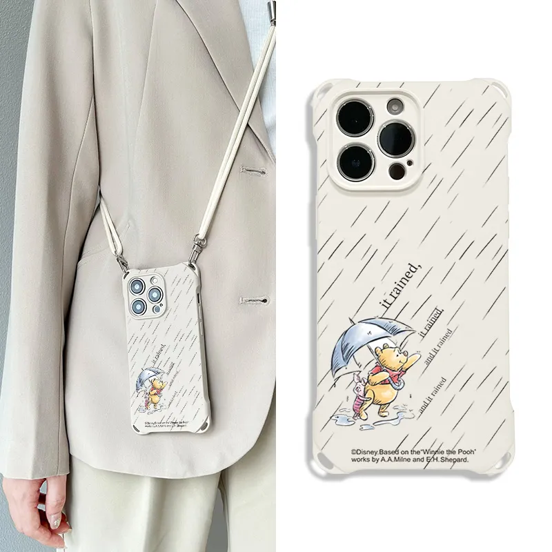 Disney Silicone Material Cute High-End Backpack-Style Phone Cases Compatible With Apple 16 Pro Max/Pro/Plus/15/14/13-1
