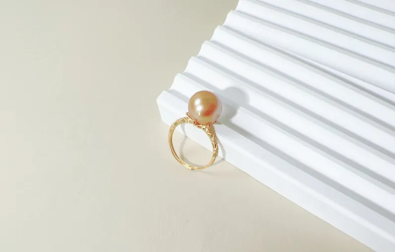 SIYIJIA Saltwater Pearl Rings Unisex-3