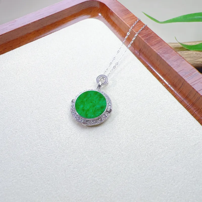 SIYIJIA Bean Type Jadeite Pendants Unisex-3