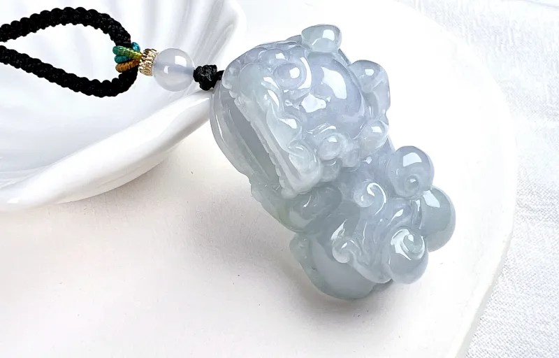 SIYIJIA Glutinous Jade Jadeite Necklaces Unisex-4