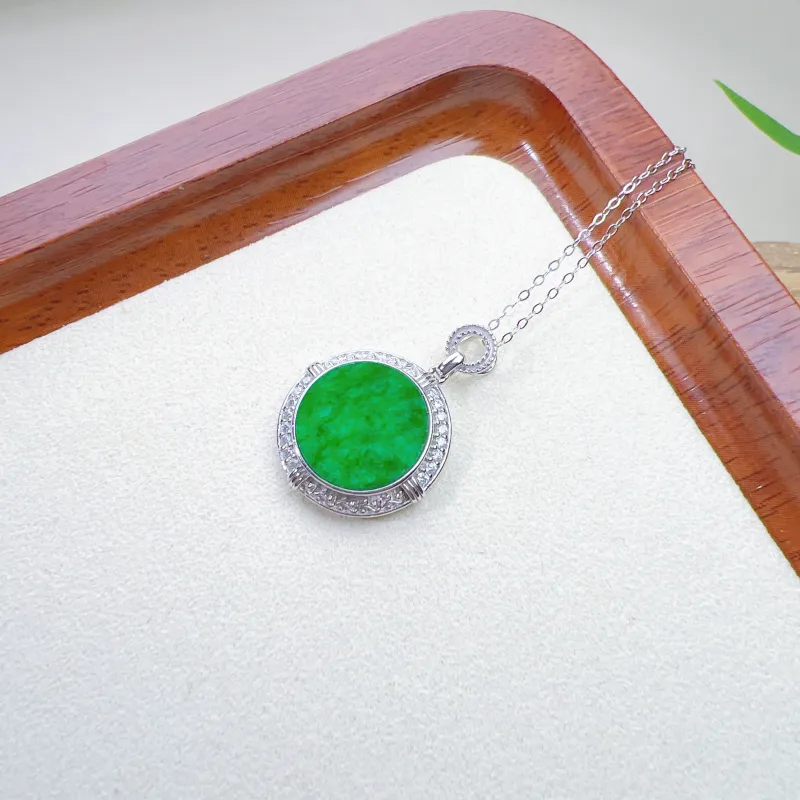 SIYIJIA Bean Type Jadeite Pendants Unisex-4