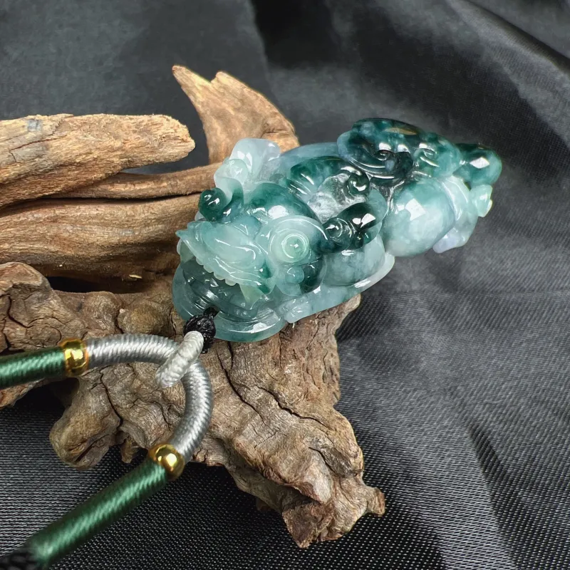 SIYIJIA Glutinous Jade Jadeite Pendants Unisex-1