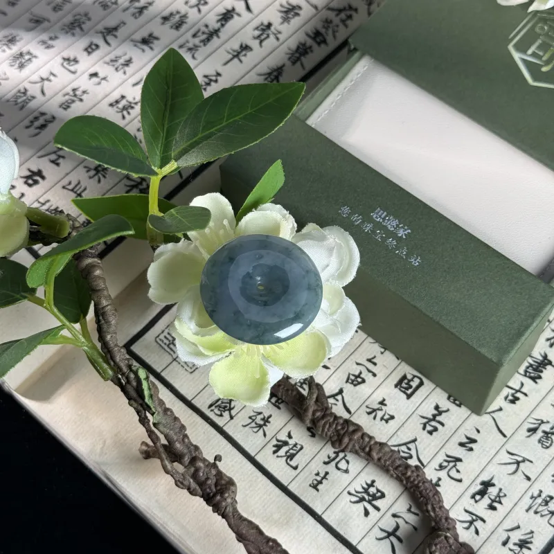 SIYIJIA Glutinous Jade Jadeite Pendants Unisex-1
