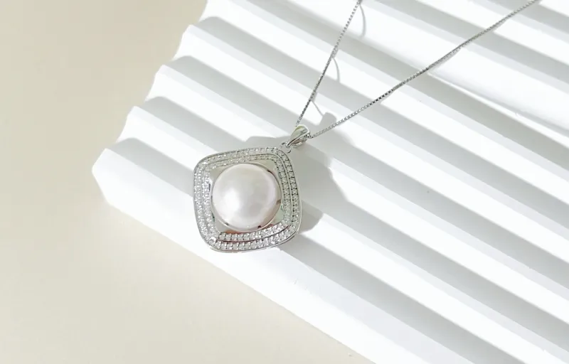 SIYIJIA Saltwater Pearl Necklaces Women's-2