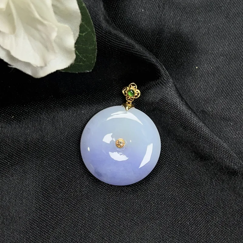 SIYIJIA Glutinous Jade Jadeite Pendants Unisex-1
