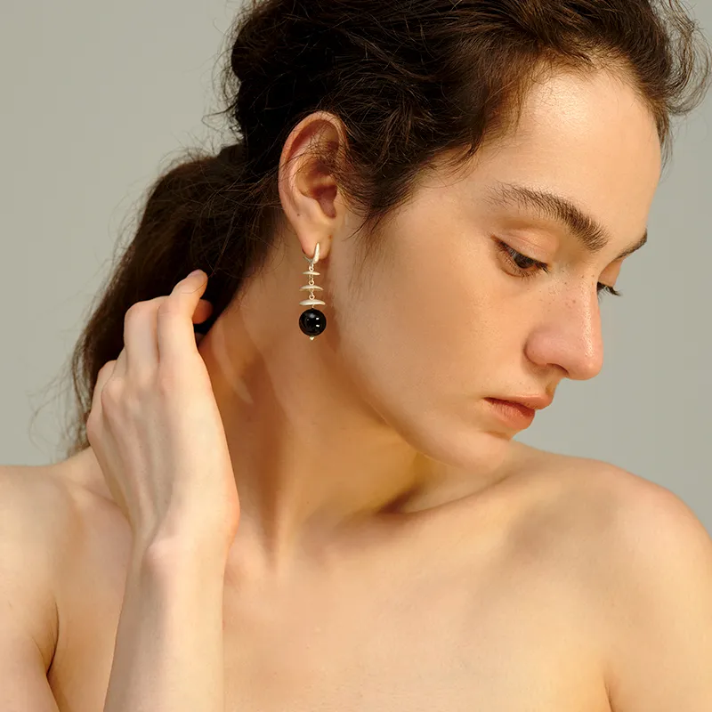 OINICIO Jade Earrings Unisex-2