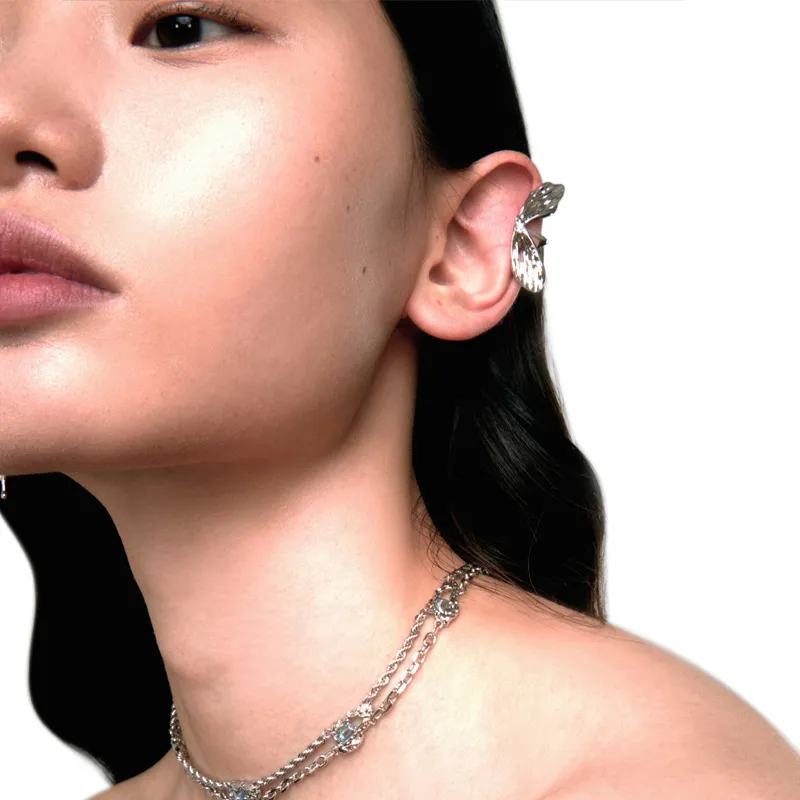 OINICIO Zircon Clip-On Earrings Unisex-2
