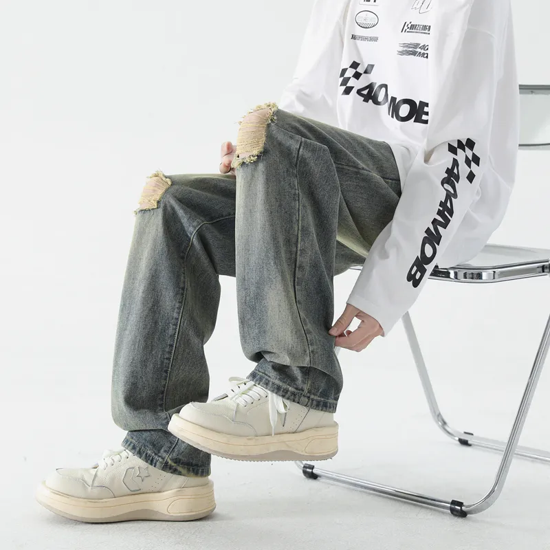 Ganbostore Jeans Unisex-4