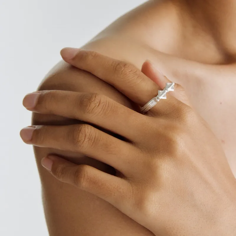 Empress 47 Concept 925 Sterling Silver Rings Unisex-7