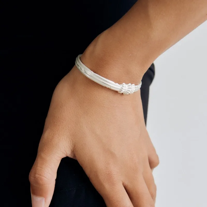 Empress 47 Concept 925 Sterling Silver Bangles Unisex-5