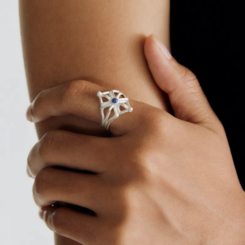 Empress 47 Concept 925 Sterling Silver Rings Unisex-4
