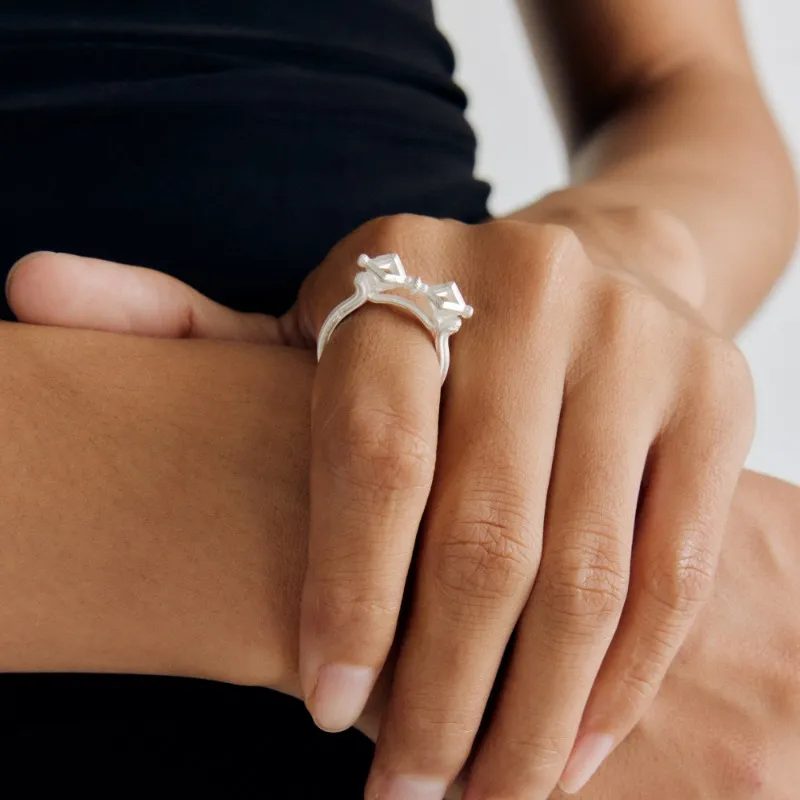 Empress 47 Concept 925 Sterling Silver Rings Unisex-3
