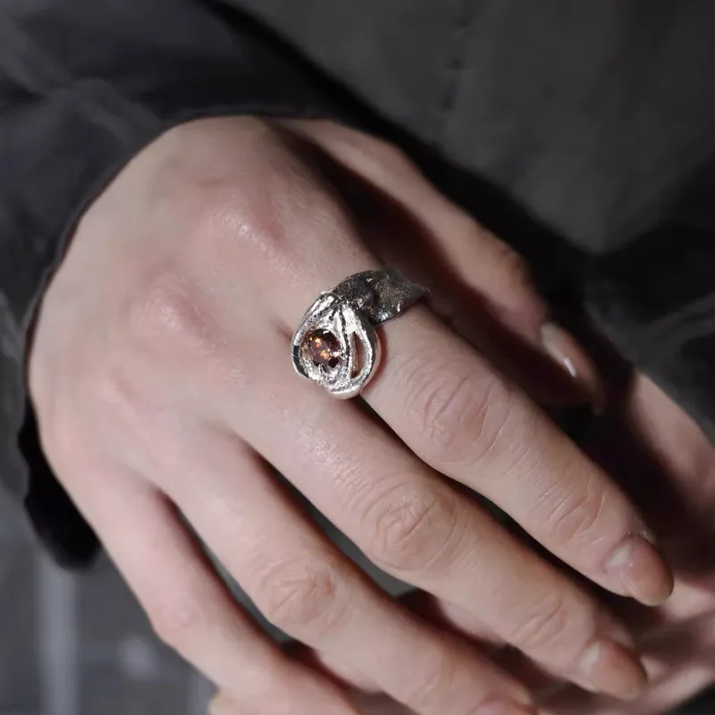 Empress 47 Concept 925 Sterling Silver Rings Unisex-4
