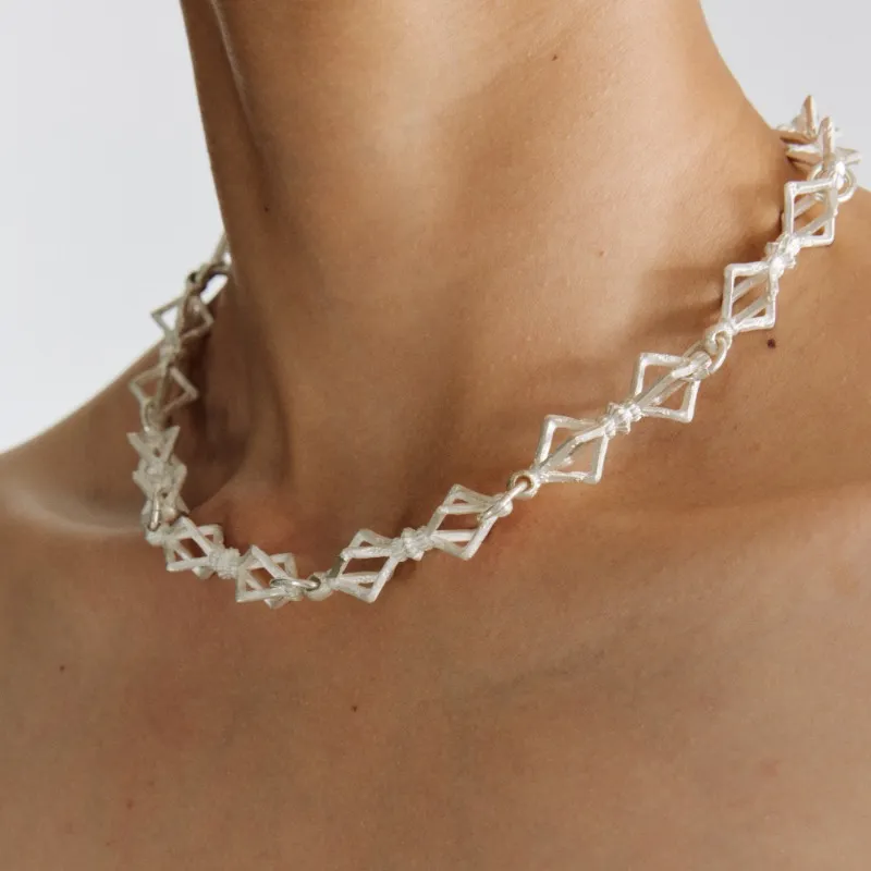 Empress 47 Concept 925 Sterling Silver Necklaces Unisex-2