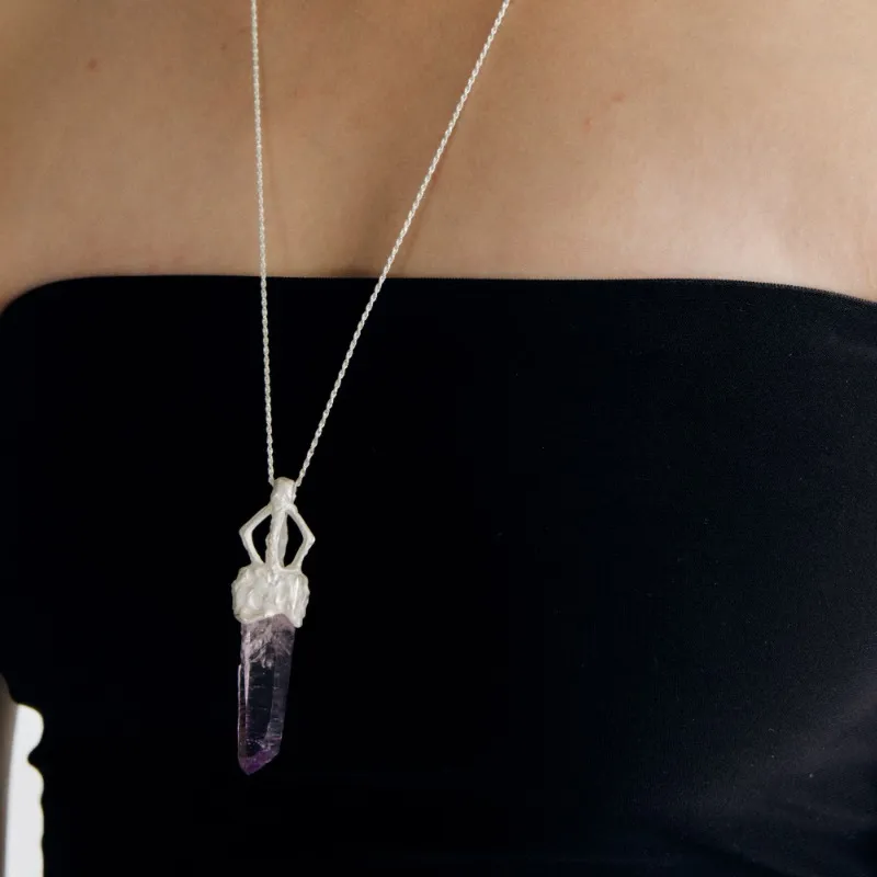 Empress 47 Concept 925 Sterling Silver Necklaces Unisex-2