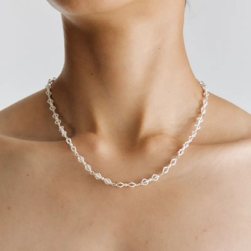 Empress 47 Concept 925 Sterling Silver Necklaces Unisex-3