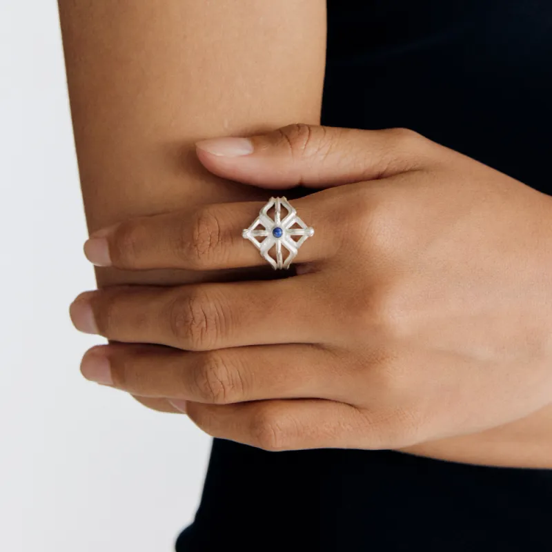 Empress 47 Concept 925 Sterling Silver Rings Unisex-6