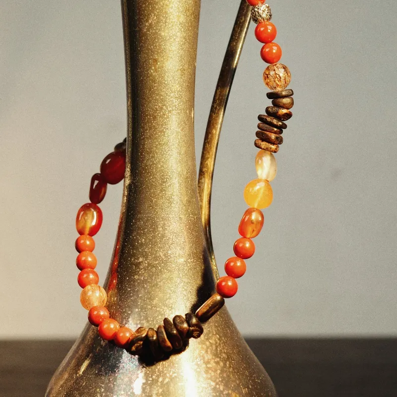Empress 47 Concept Natural Agate Bracelets Unisex-2