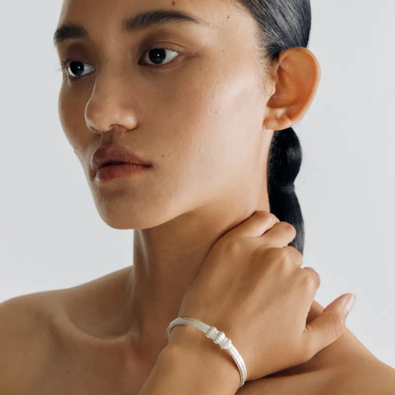 Empress 47 Concept 925 Sterling Silver Bangles Unisex-6