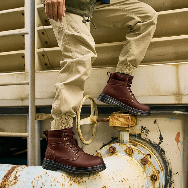 Dickies Short Mid Calf Martin Boot Men's-5