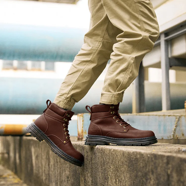 Dickies Short Mid Calf Martin Boot Men's-4