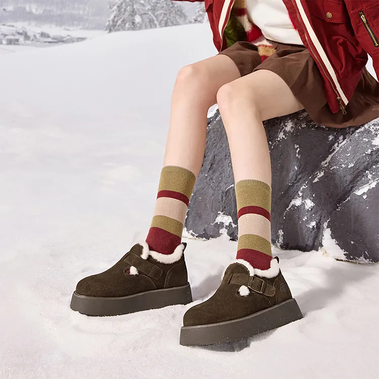 Dickies Snow Boots Women's Black/Coffee/Brown-11