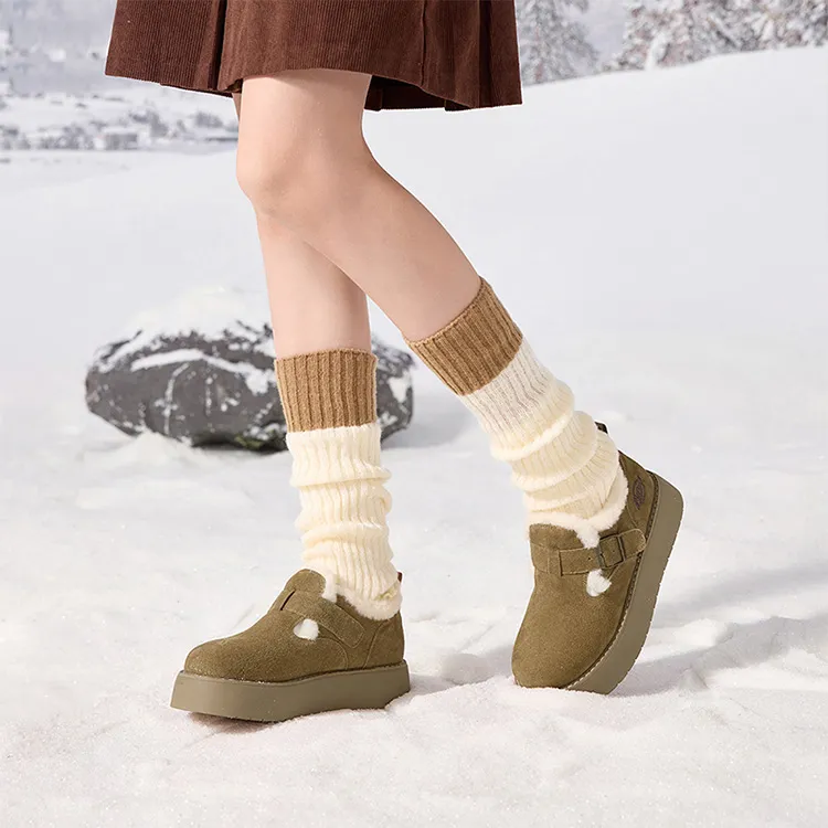 Dickies Snow Boots Women's Black/Coffee/Brown-3