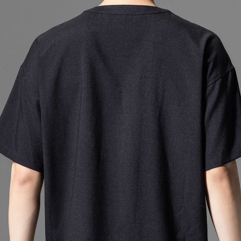Pin Li T Shirts Men Black-5