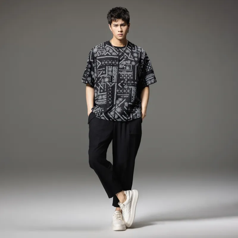 Pin Li T Shirts Men-3