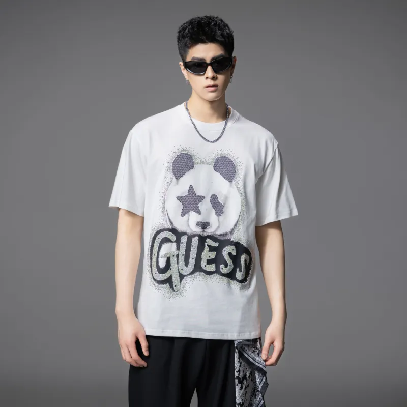 Pin Li T Shirts Men White-6