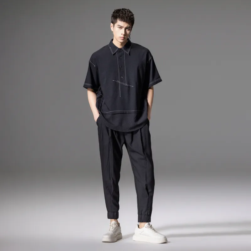 Pin Li Polo Shirts Men Black-6