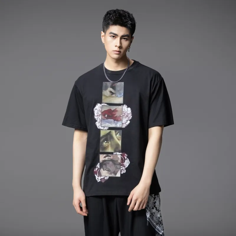 Pin Li T Shirts Men Black-2