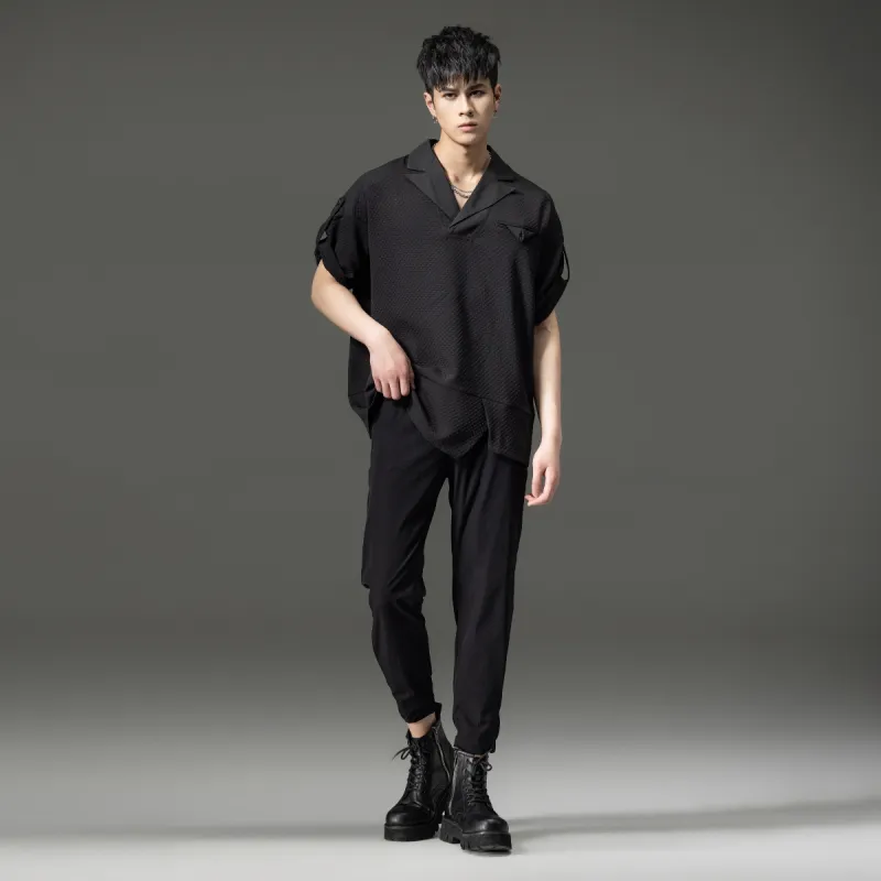 Pin Li T Shirts Men Black-3