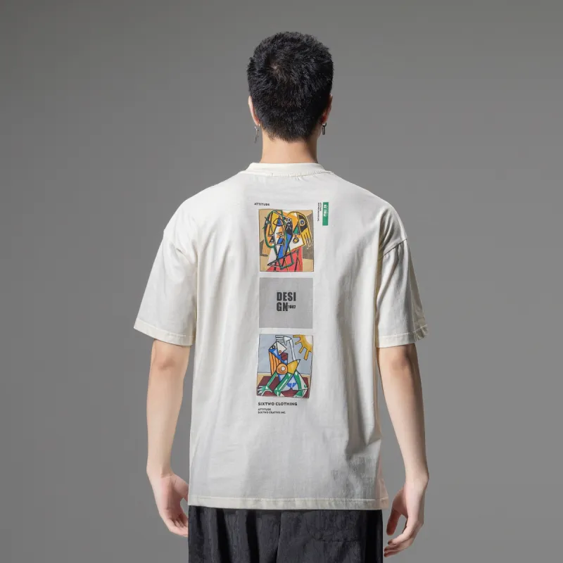 Pin Li T Shirts Men-8