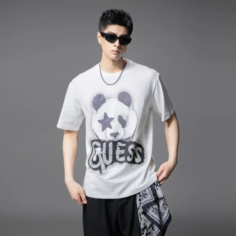 Pin Li T Shirts Men White-5