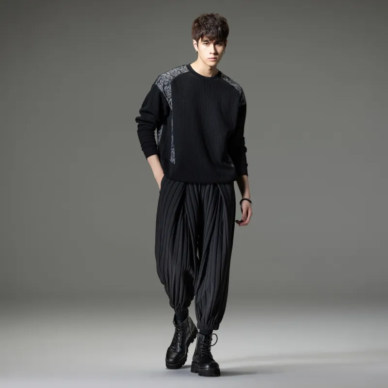 Pin Li T Shirts Men Black-3