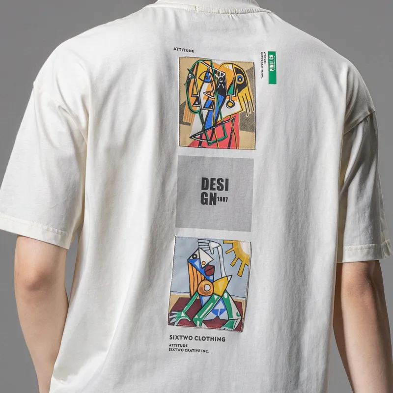 Pin Li T Shirts Men-12