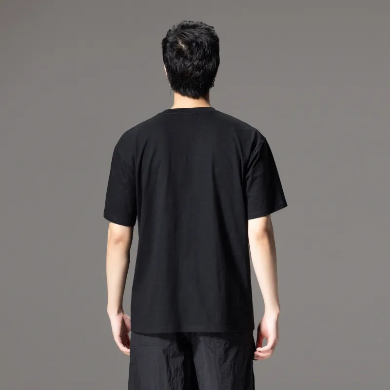 Pin Li T Shirts Men Black-4