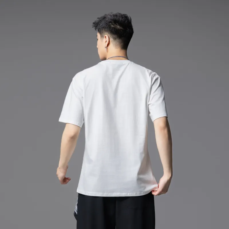 Pin Li T Shirts Men White-3